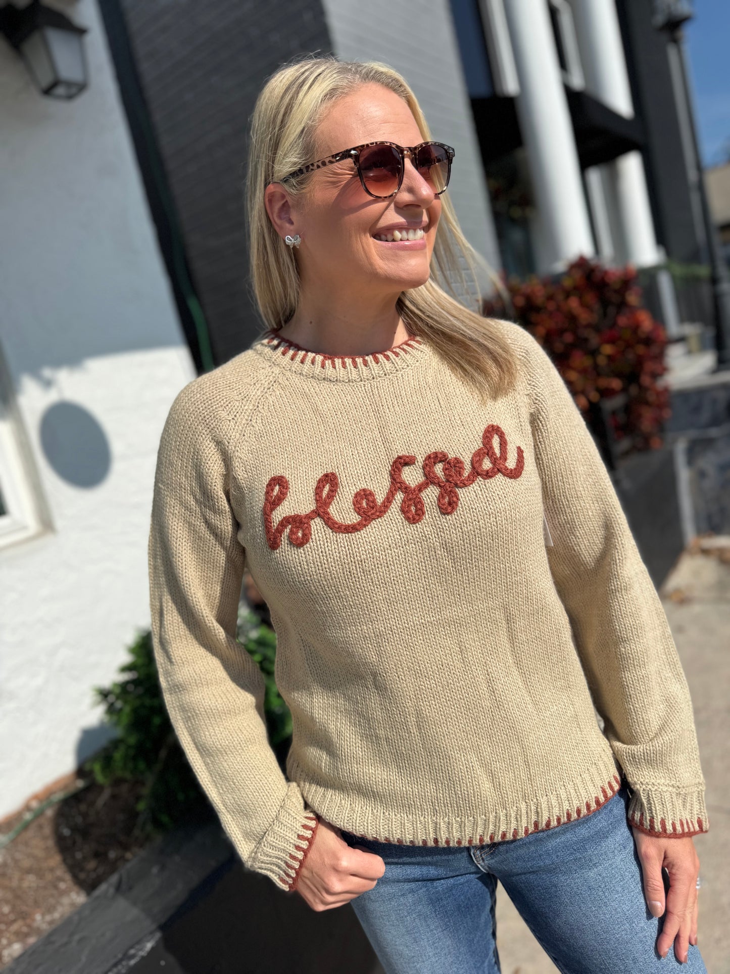 Blessed Stitch Sweater