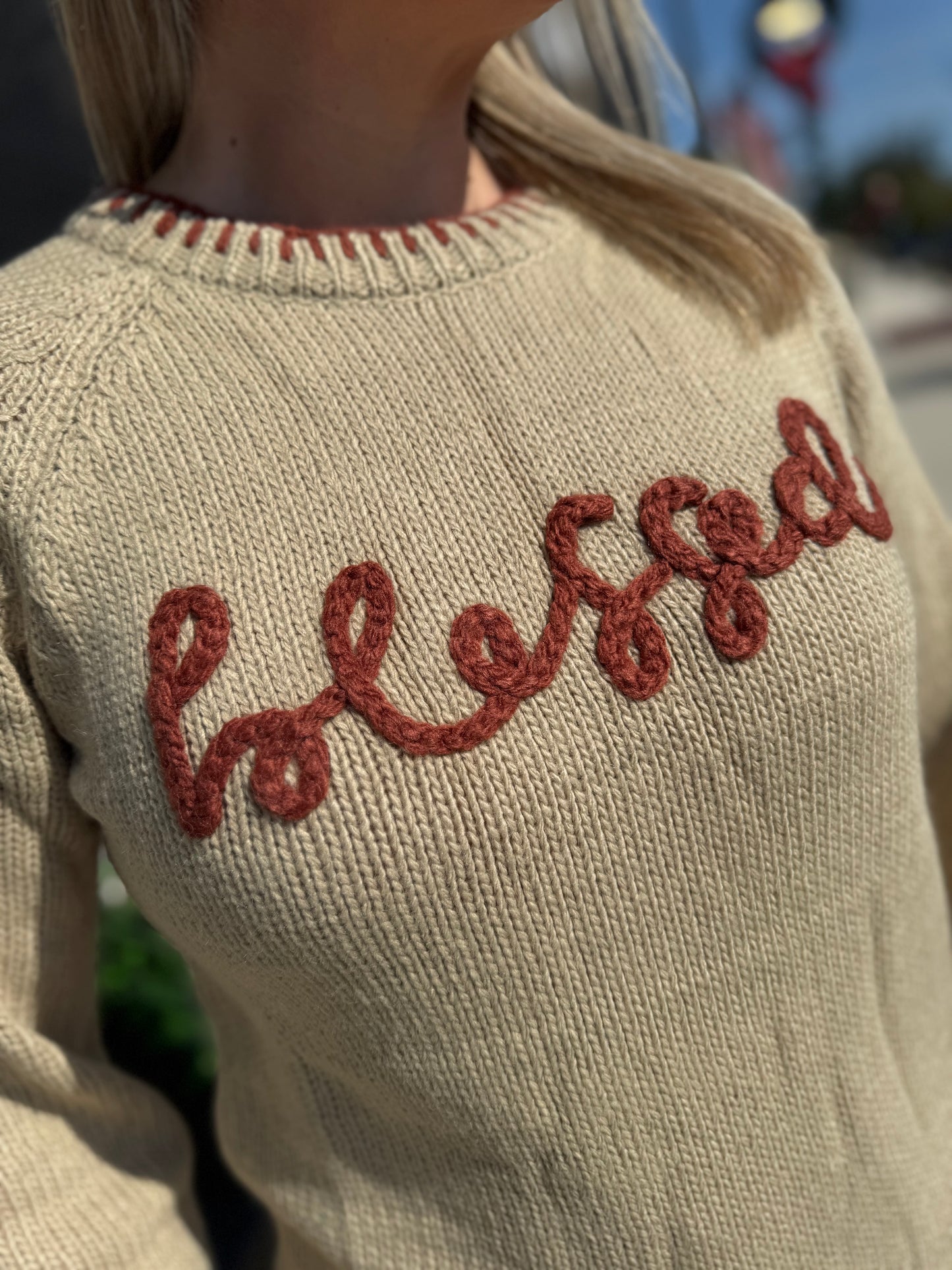 Blessed Stitch Sweater