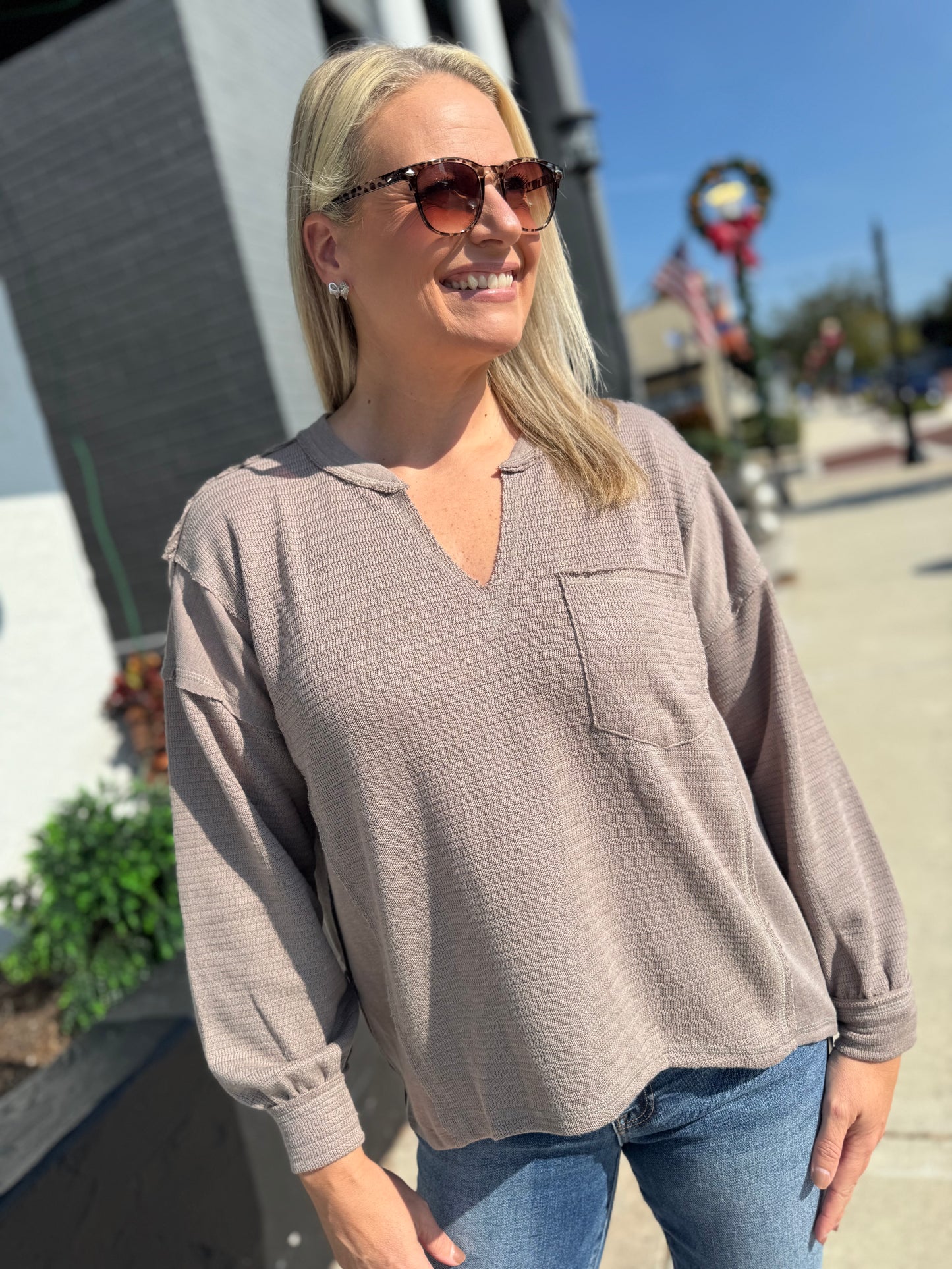 Patch Perfect Knit Top - 3 Colors