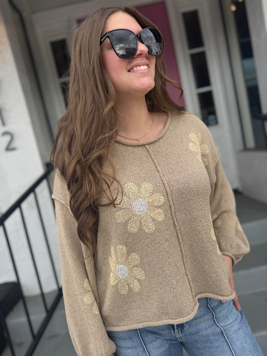 Fresh Bloom Knit Top - 5 Colors