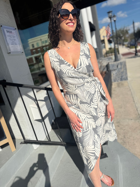Island Muse Wrap Dress