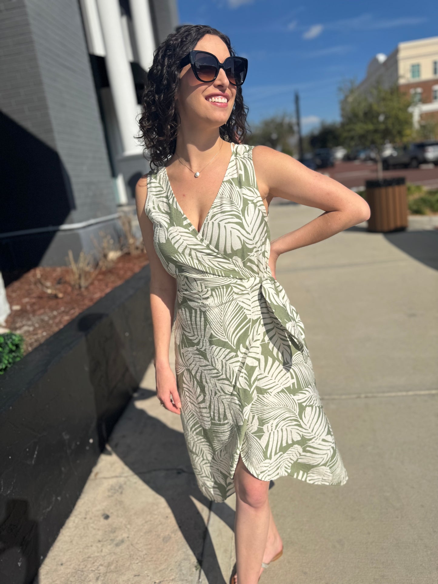 Island Muse Wrap Dress