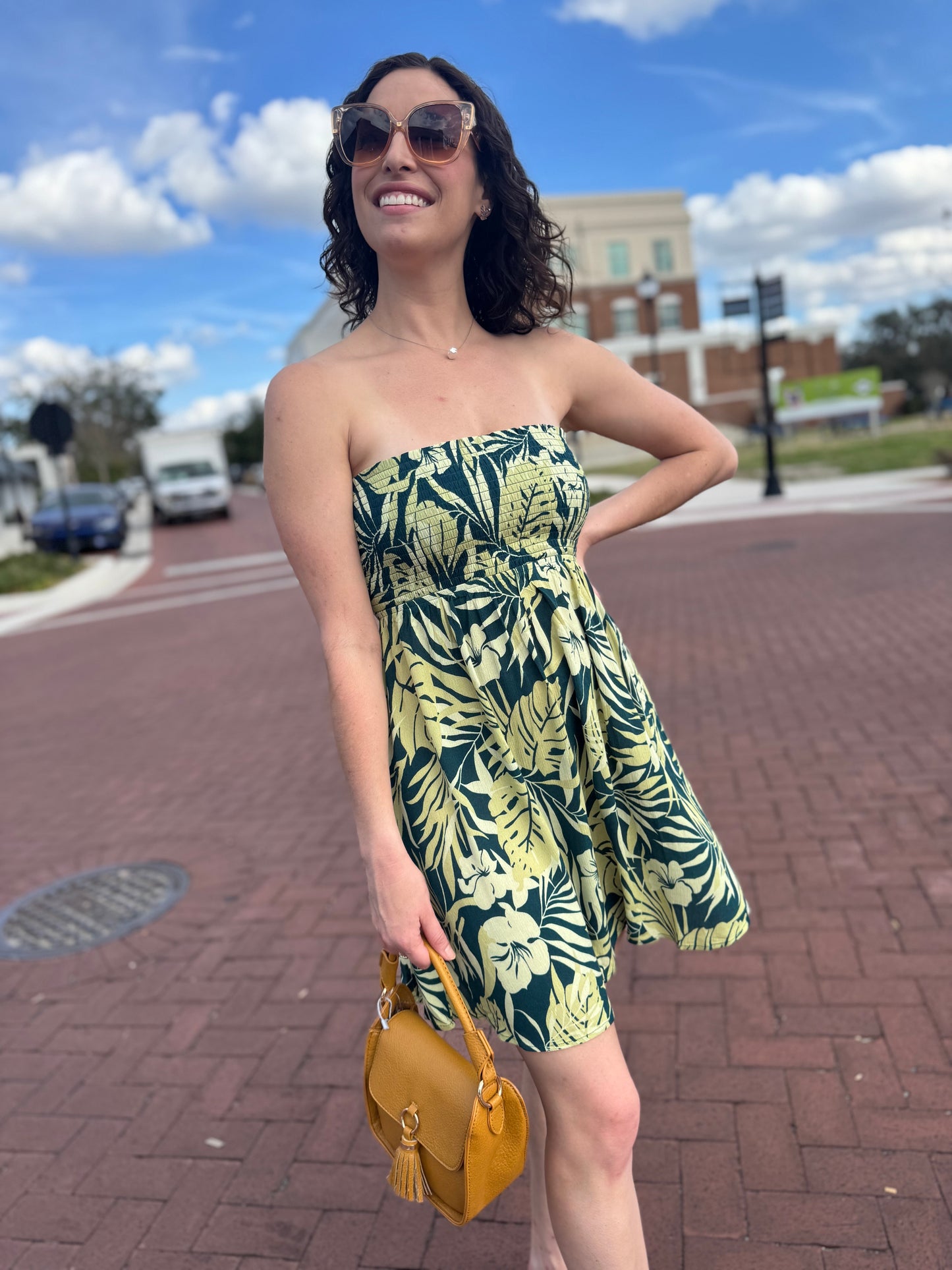 Tropic Like It’s Hot Mini Dress