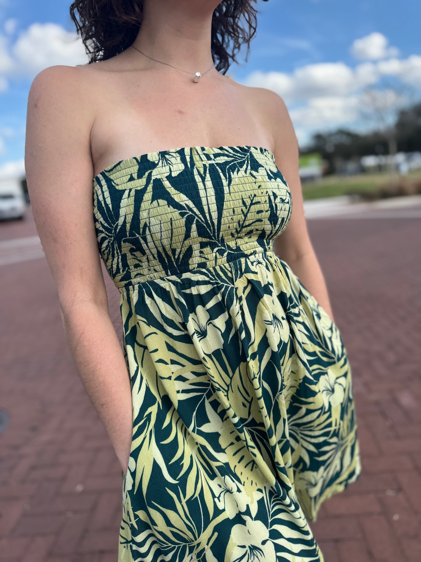 Tropic Like It’s Hot Mini Dress