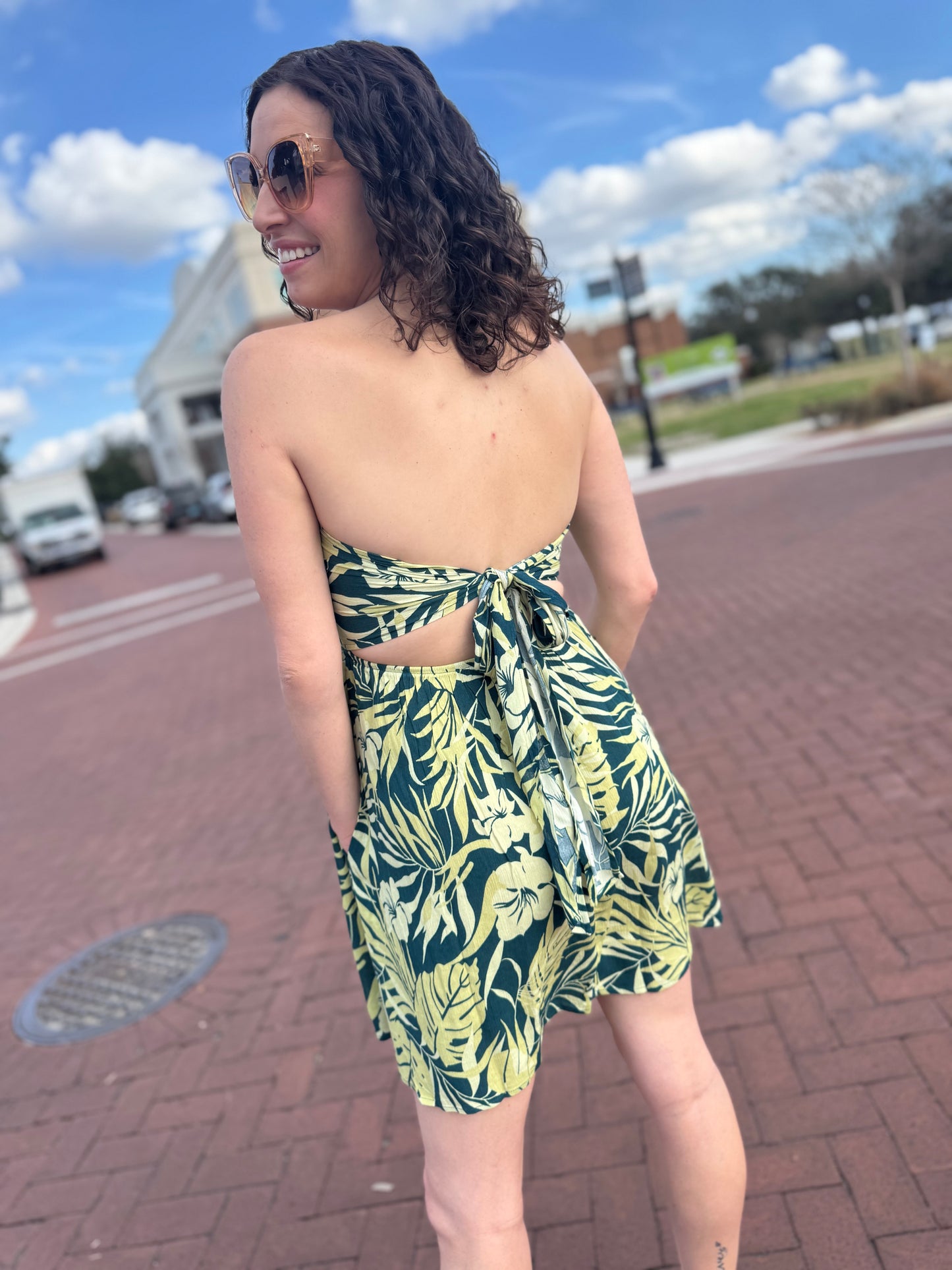 Tropic Like It’s Hot Mini Dress