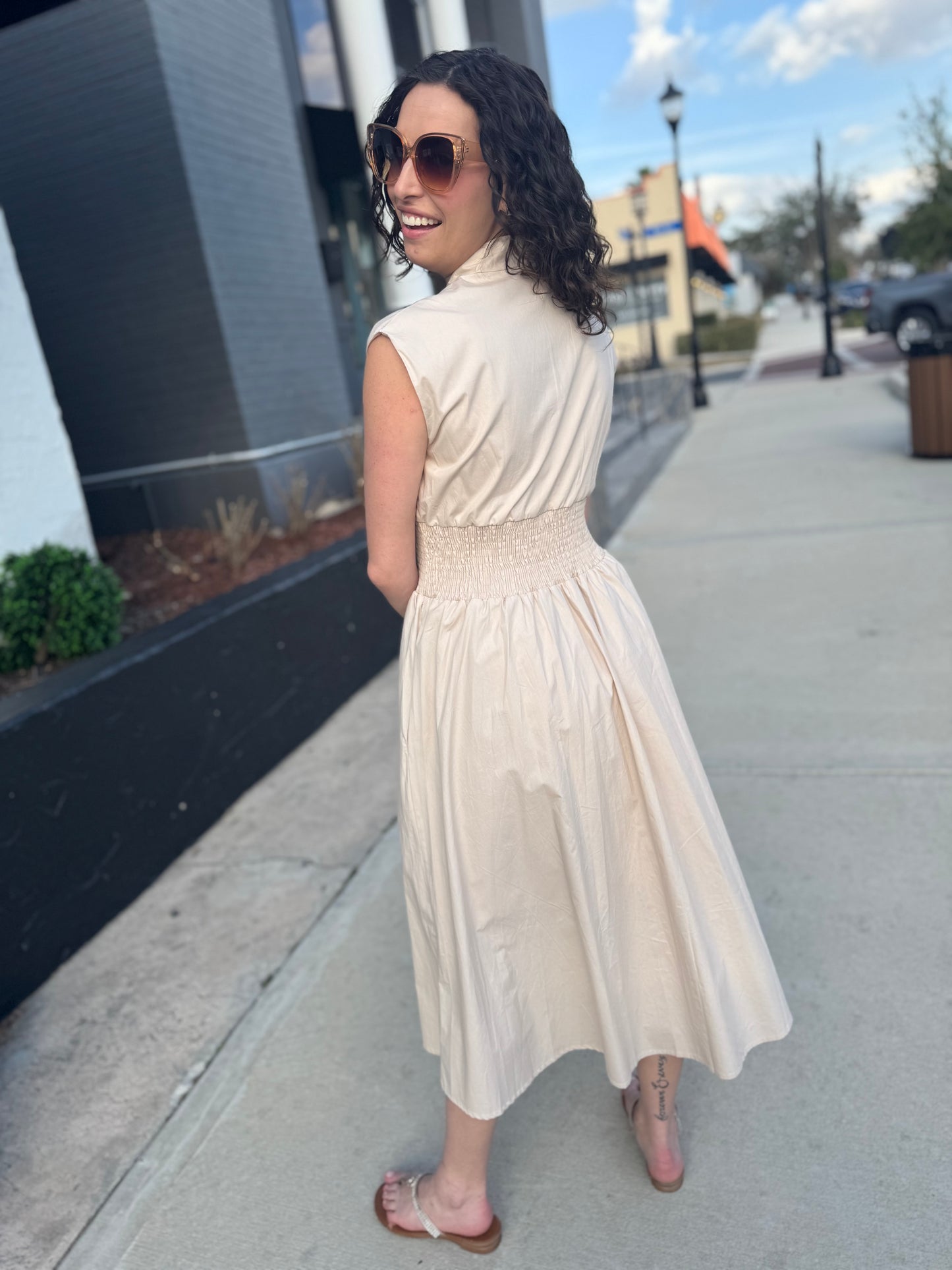 The Tea Time Midi Dress