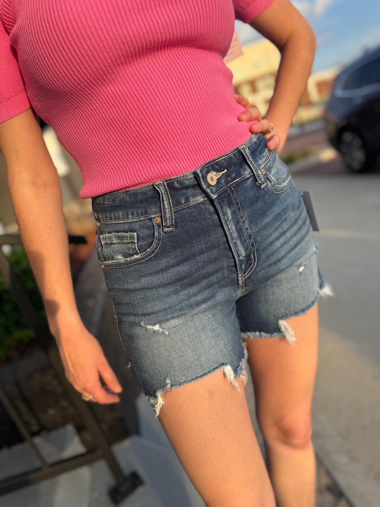 The Cleo Denim Shorts