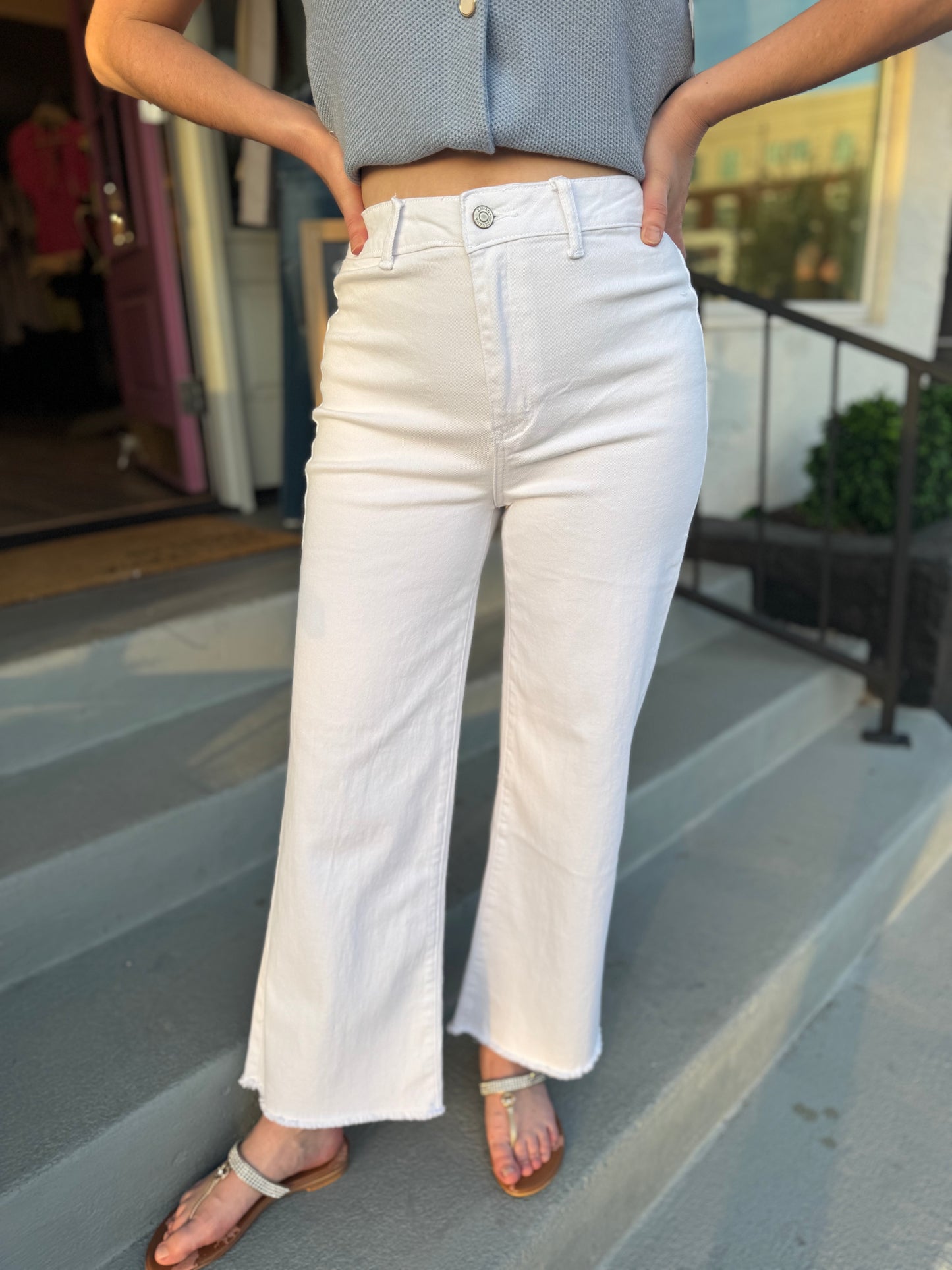 The Helena Wide Leg Jeans