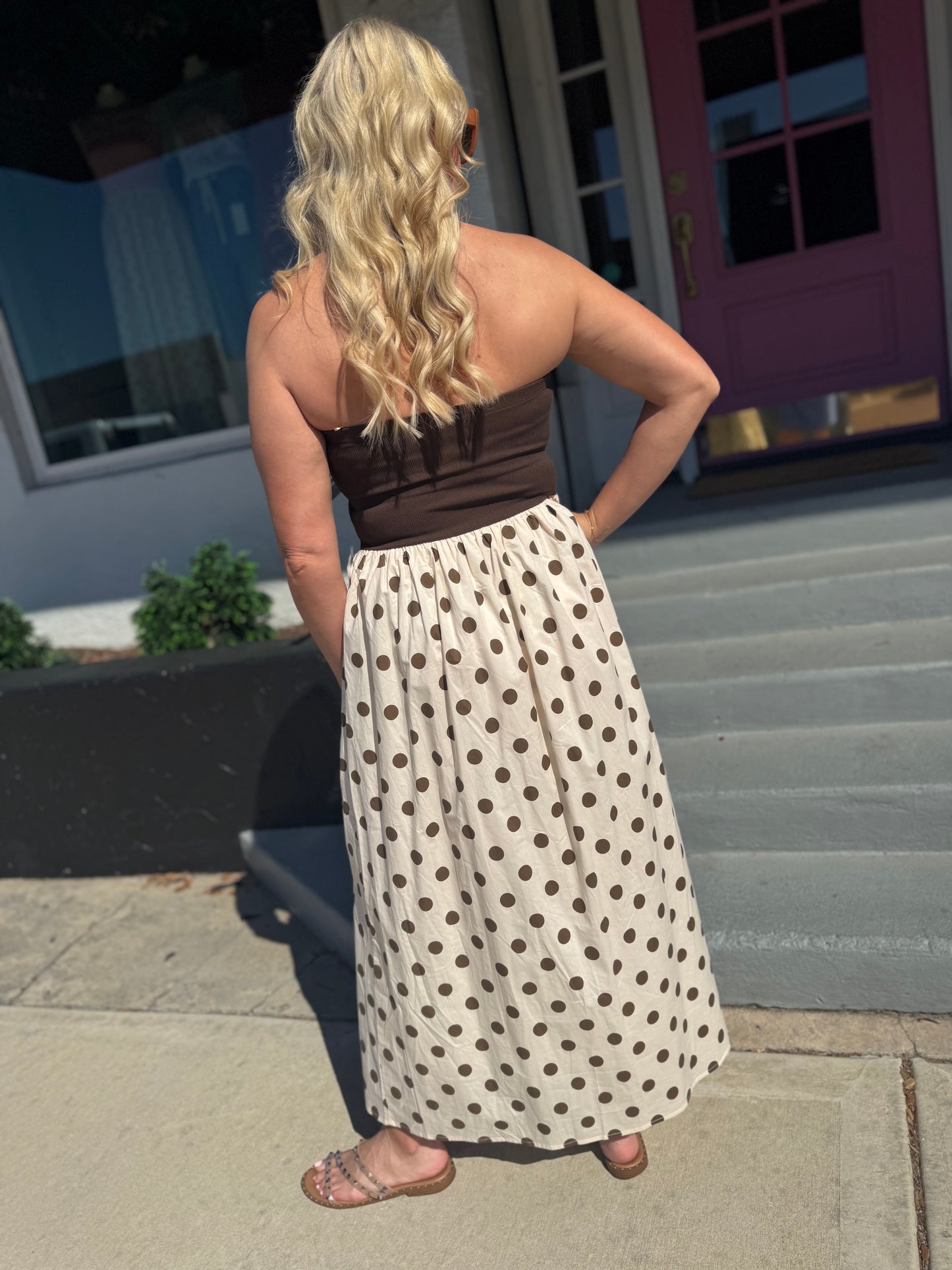 Dot Your Day Maxi Dress