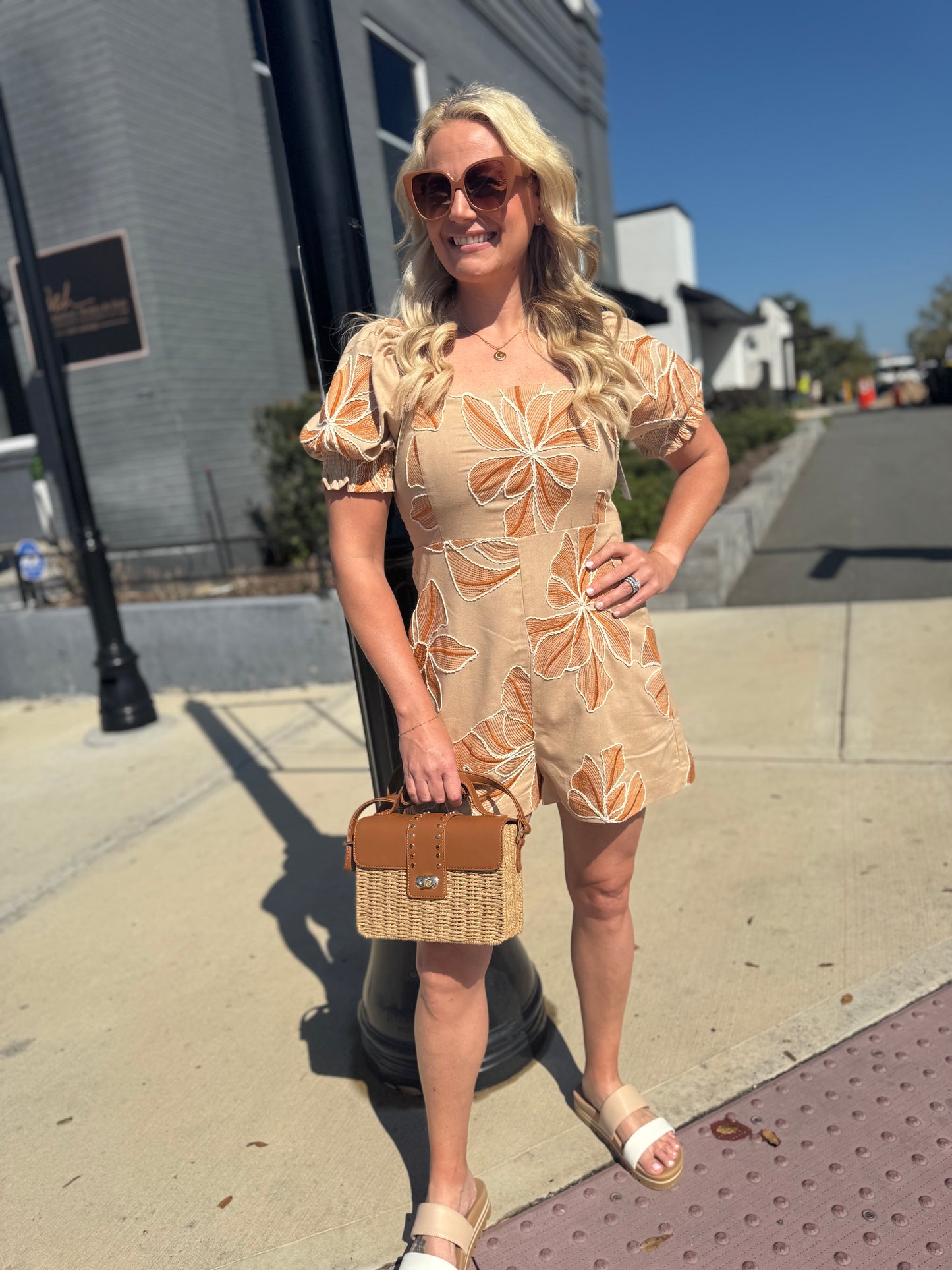 Petal Poppin’ Romper (2 Colors)