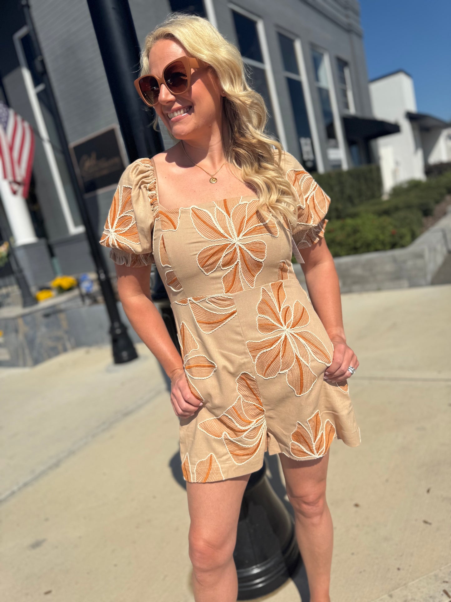 Petal Poppin’ Romper (2 Colors)