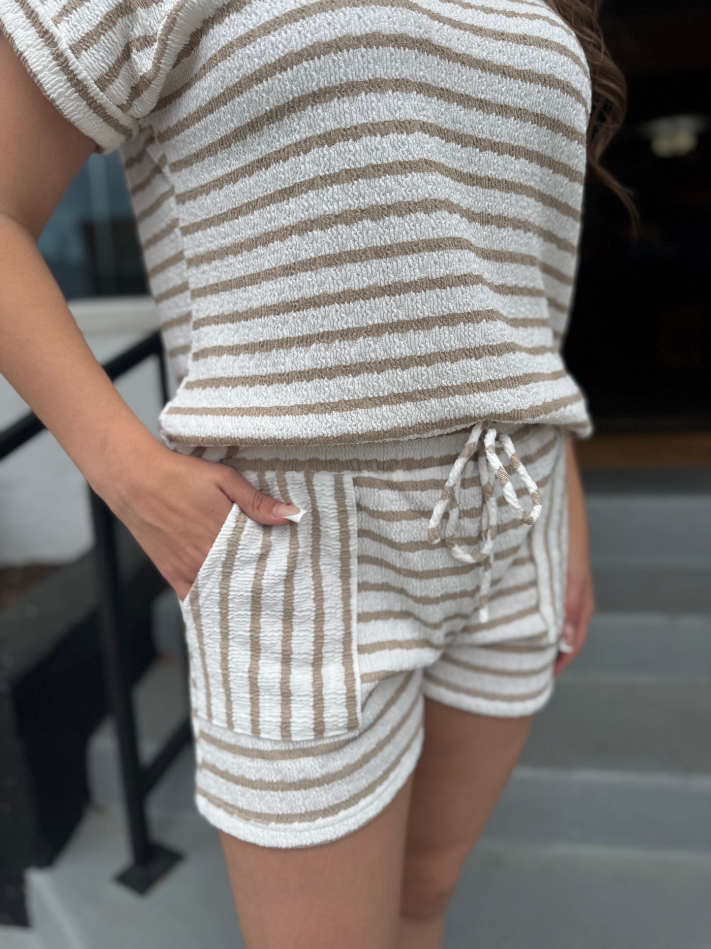 The Seabreeze Stripe Lounge Set