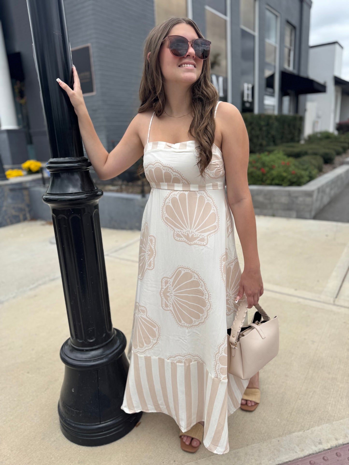 Seashell Seeker Maxi Dress