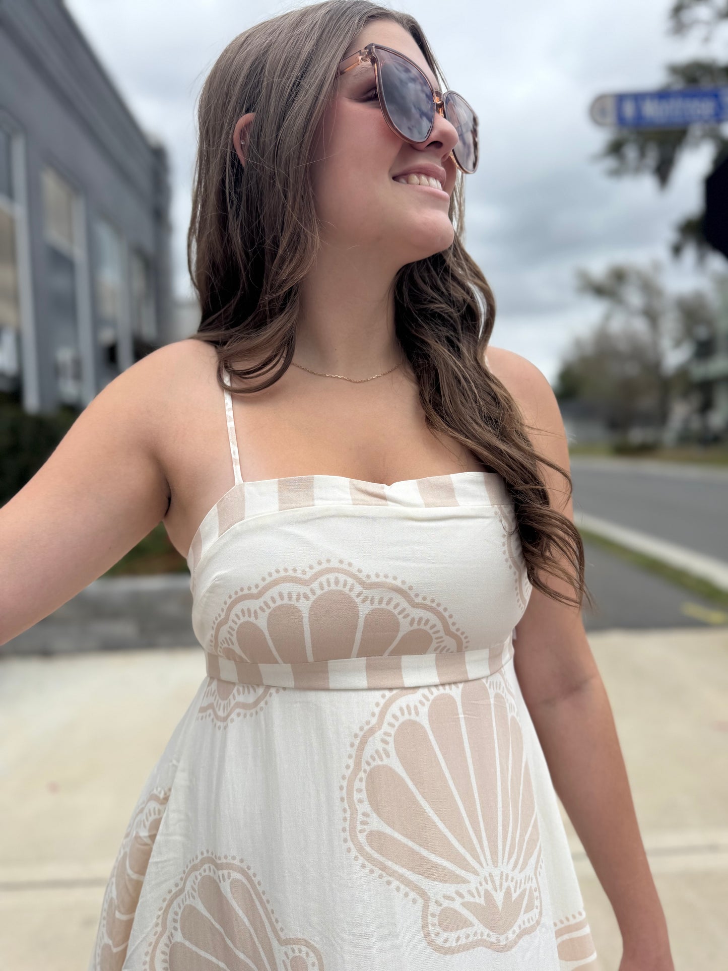 Seashell Seeker Maxi Dress