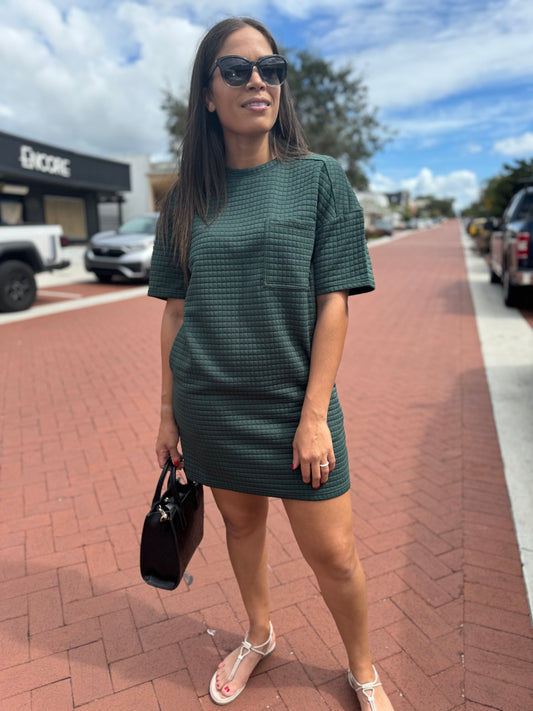 Out of the Box Dress - Green